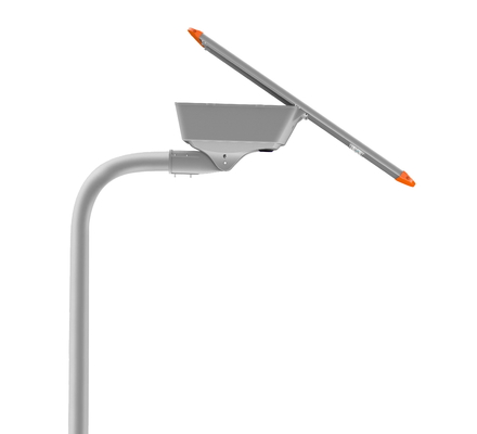 210 Lm/W 80W IP66 Integrated Intelligent Solar LED Street Light TUV CB CE SAA Approved Solar Lighting All In One Solar Powered LED Street Light Solar LED Parking Lot Light
