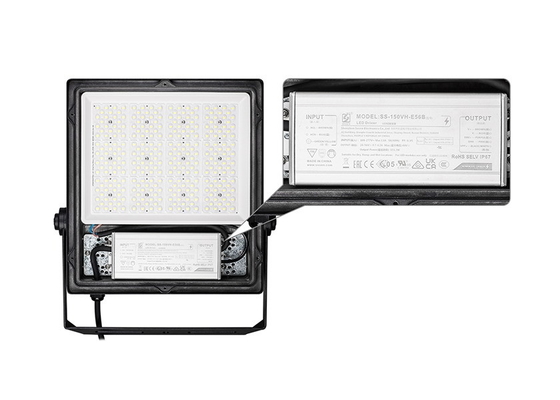 Sportlux Gen2 Series 100W 180lm/W IP66 LED Flood Light Reflector TUV ENEC CE CB SAA GMA INMETRO RETILAP Certified Outdoor Lighting 5 Years Warranty